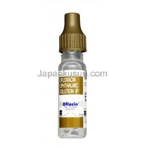 オフラシン, オフロキサシン　0.30%, 点眼/点耳薬, 5ml,ボトル